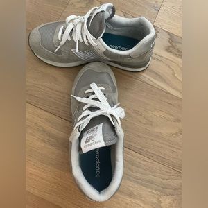Gray 574 New Balance 7.5